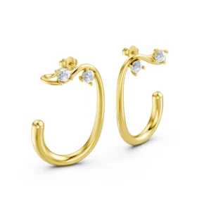 brinco morphe banho de ouro 18k (cópia)