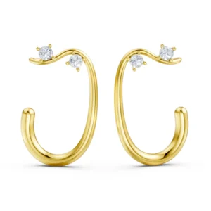 brinco morphe banho de ouro 18k (cópia)