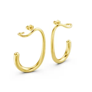 brinco morphe banho de ouro 18k